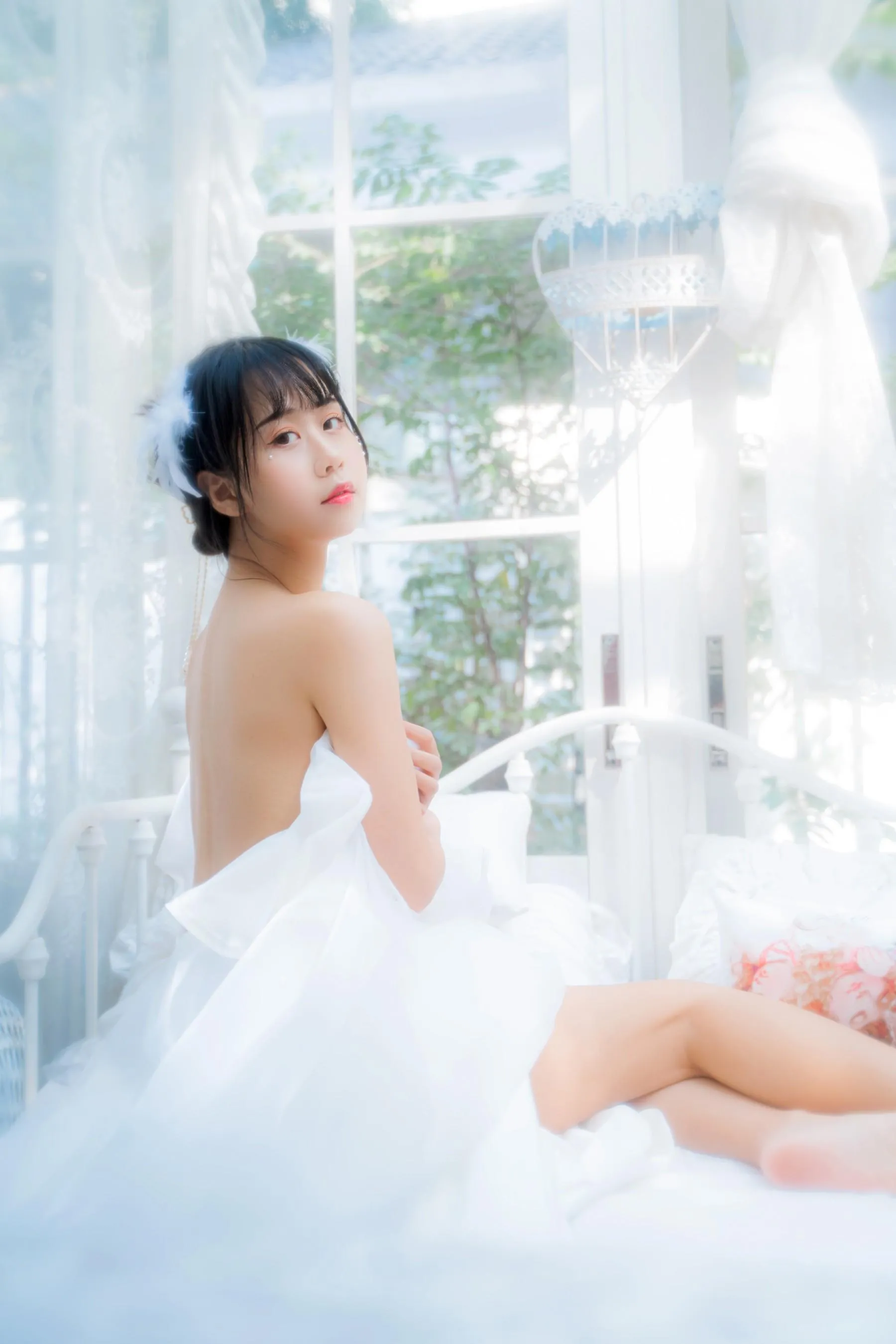 [艺图语] 2022.05.28 纯白花嫁 萌芽儿o0 [33P]插图